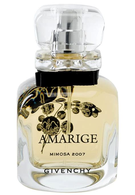 parfum givenchy mimosa|givenchy amarige perfume.